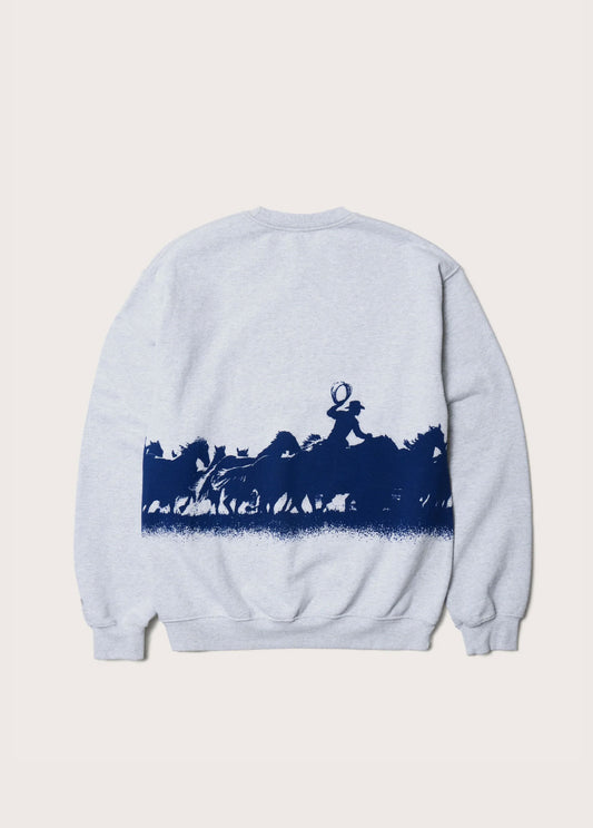 Driftin' Back Again Crewneck Sweatshirt | Heather Grey