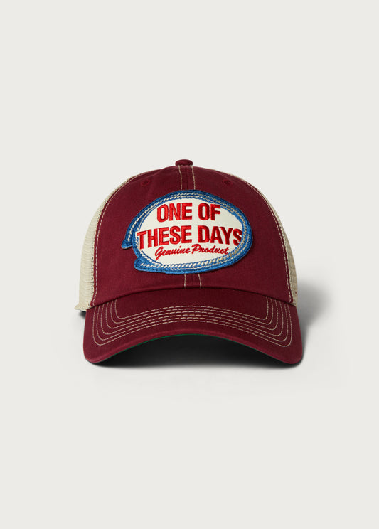 OTD Ropes Patch Hat | Burgundy