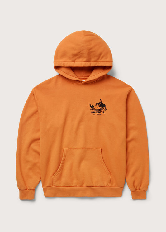 Round Up Hooded Sweatshirt | Orange