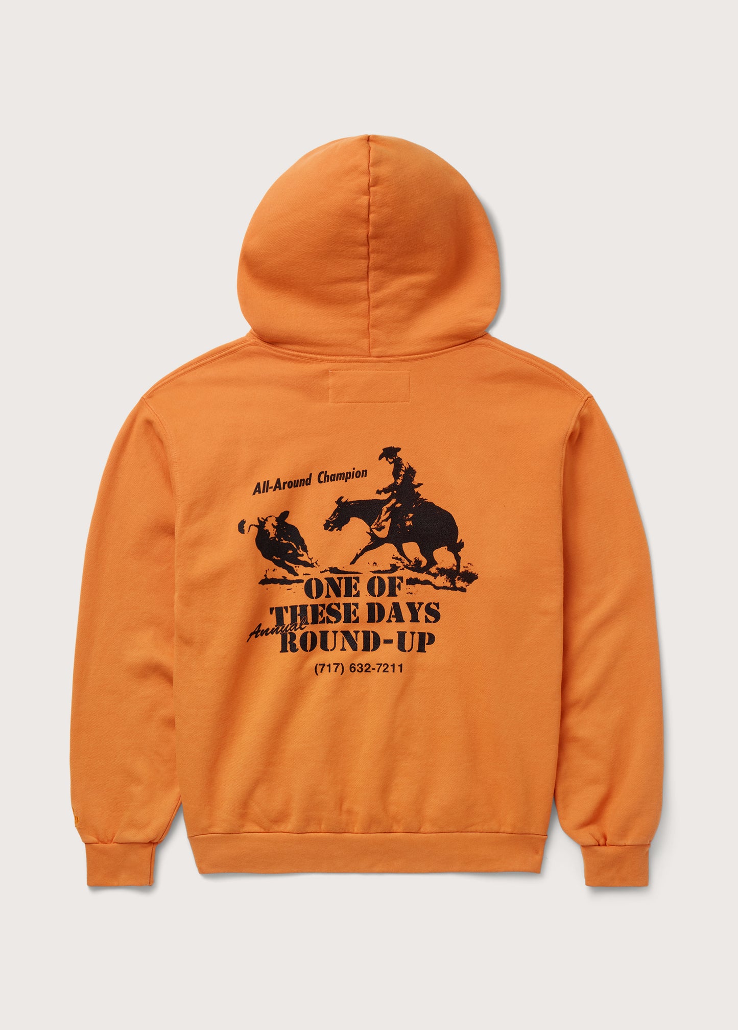 Round Up Hooded Sweatshirt | Orange