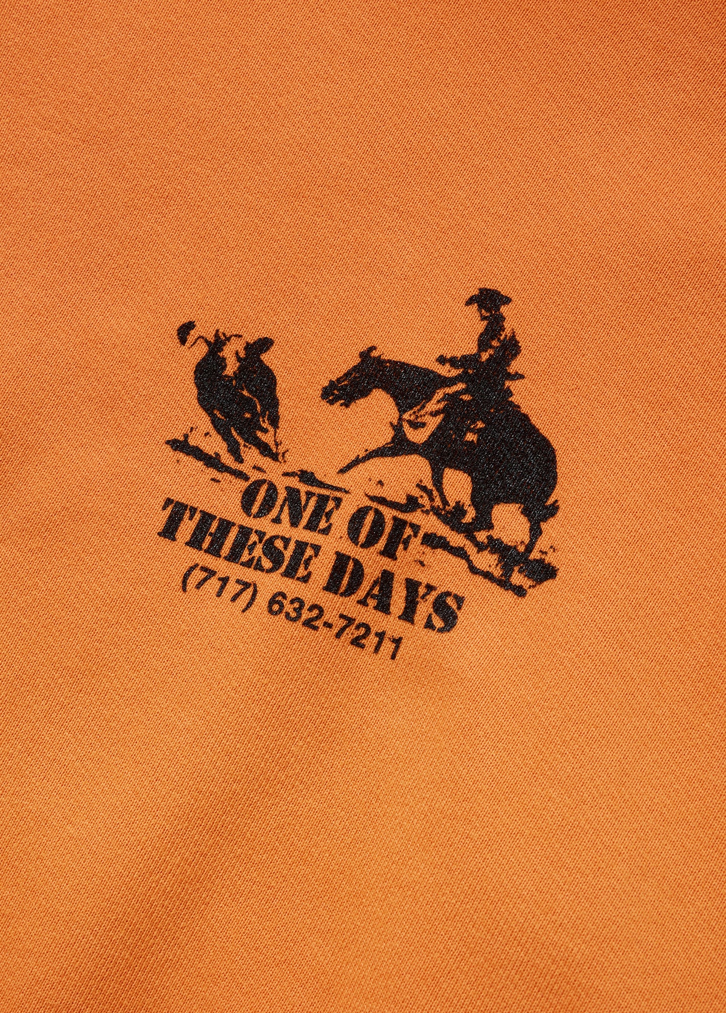 Round Up Hooded Sweatshirt | Orange