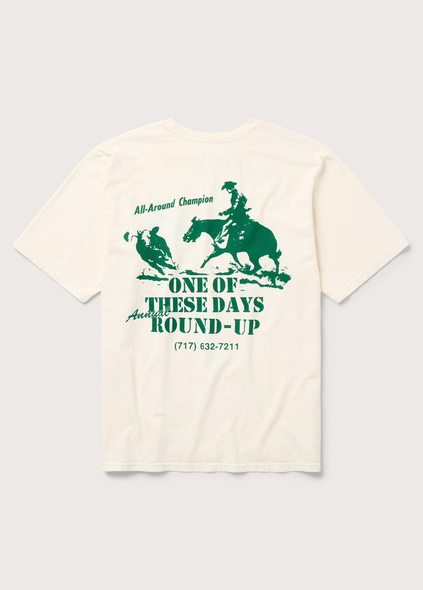 Round Up T-Shirt | Bone