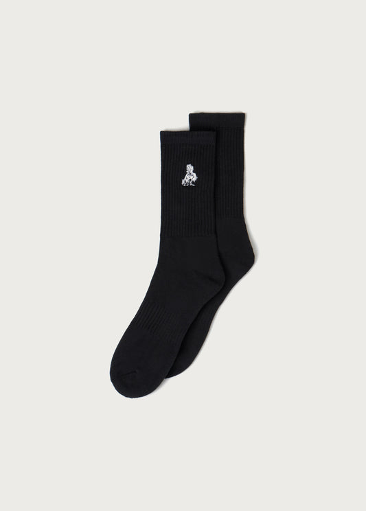 Running Horse Socks 3-Pack | Black