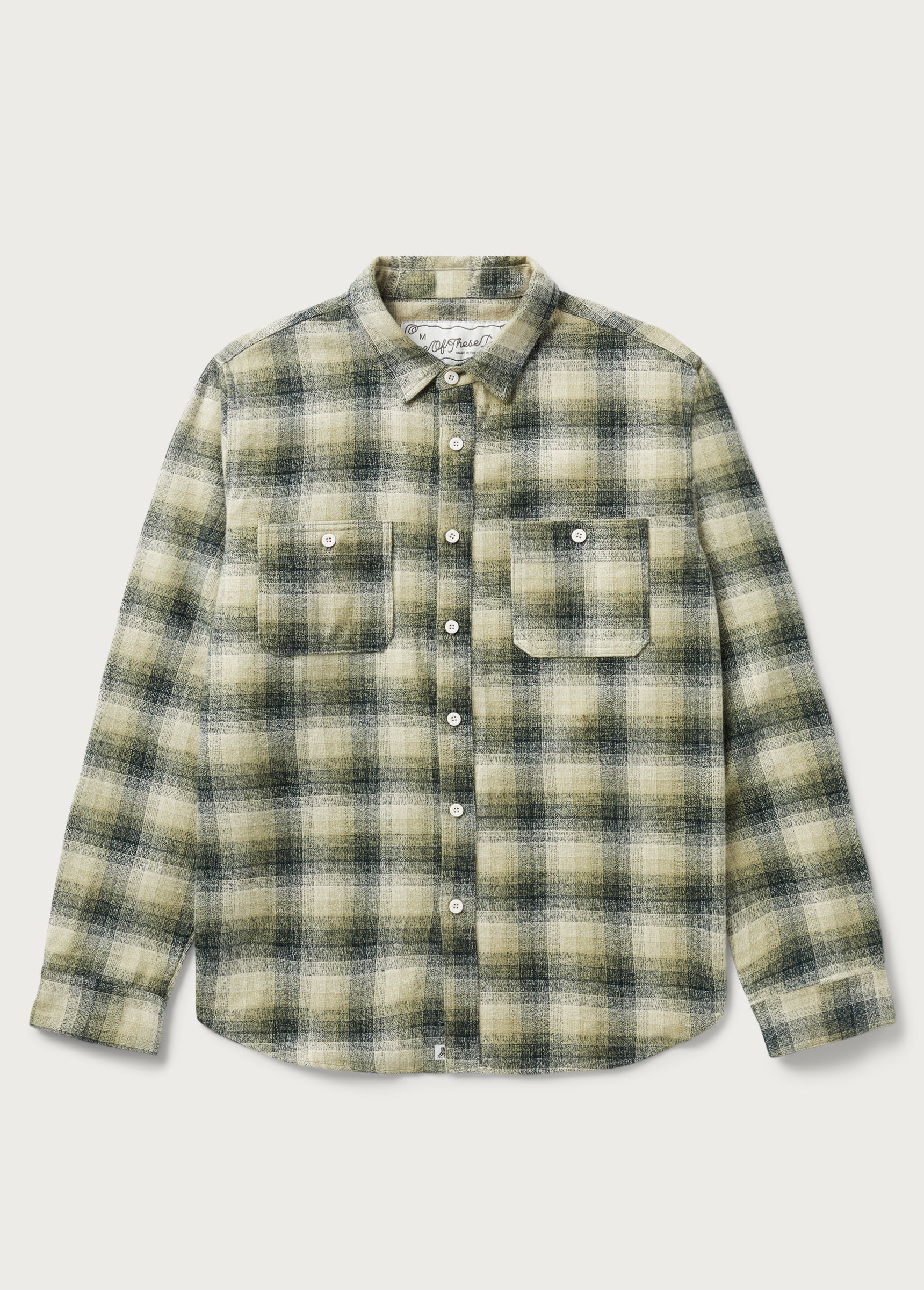 Shadow Plaid Flannel | Olive | Crossroads Of The Big Sky Collection ...