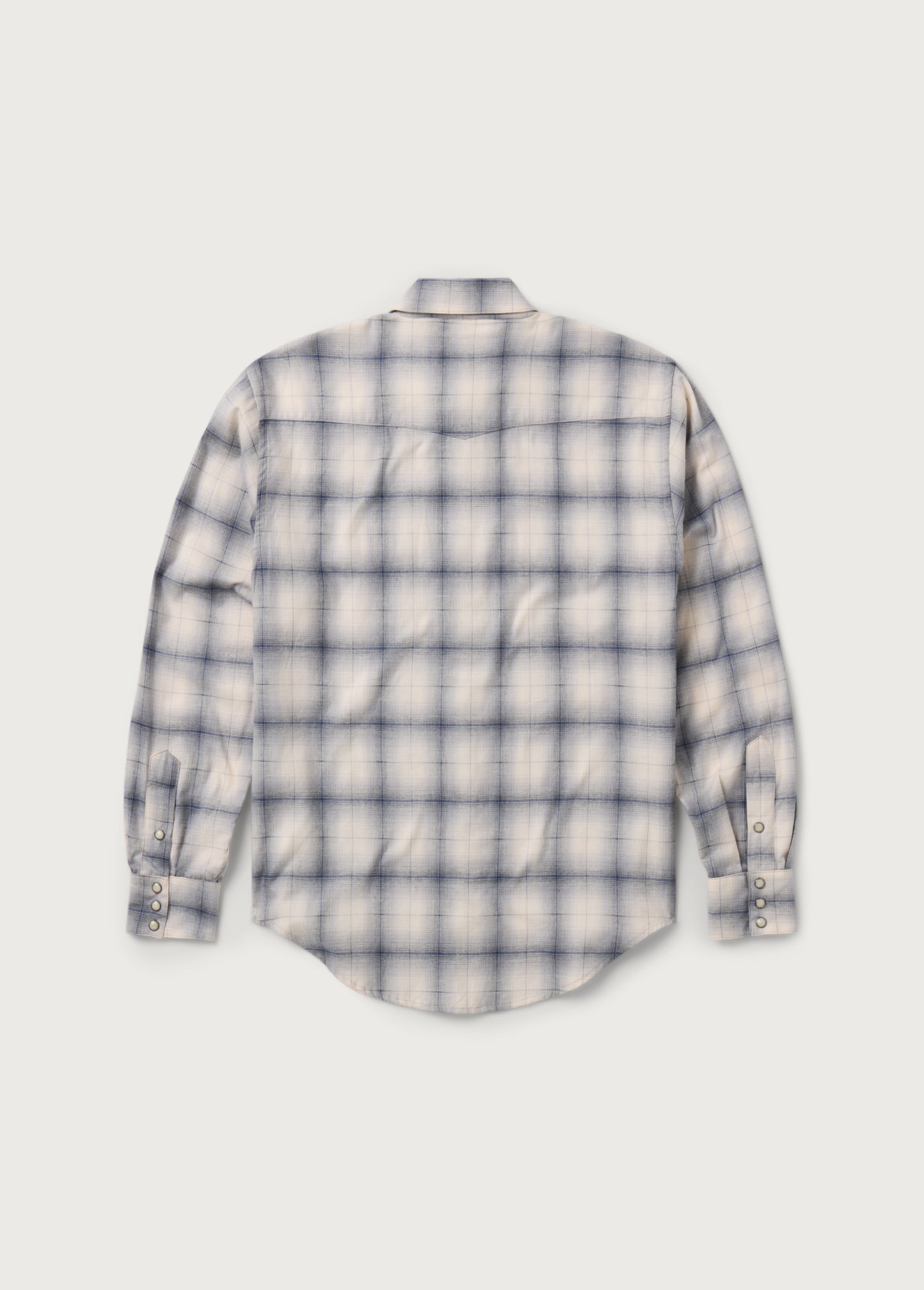 Shadow Plaid Western Shirt | Dusk