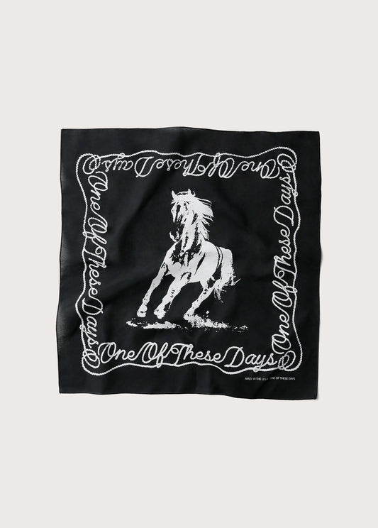 One of These Days Bandana | Black