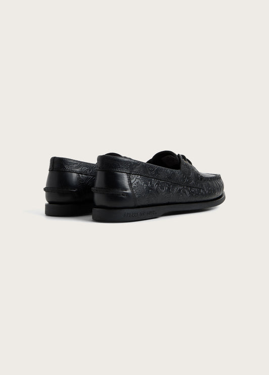 Lou Boat Shoe | Black