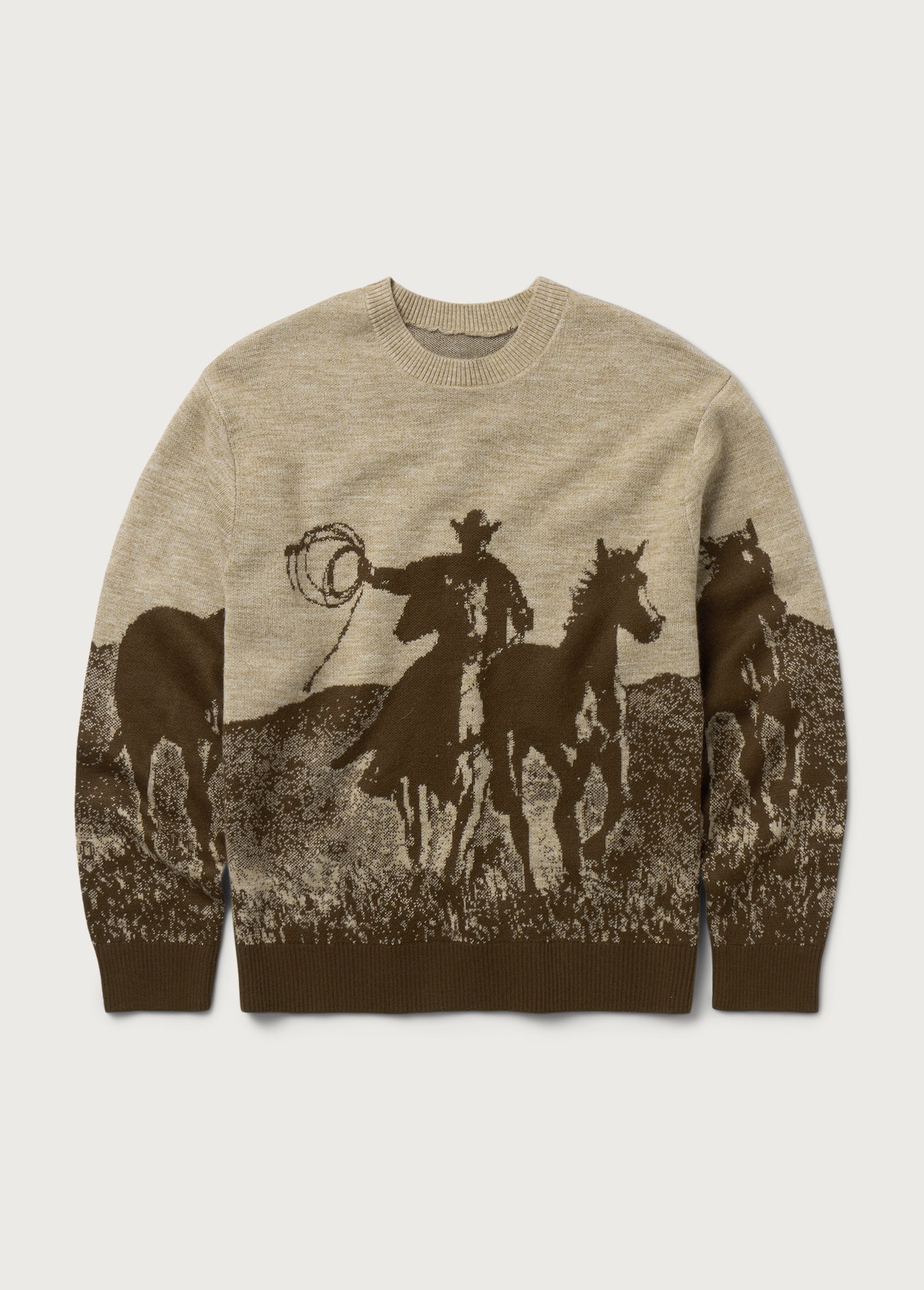 Spirit Of The Planes Knit Sweater | Brown