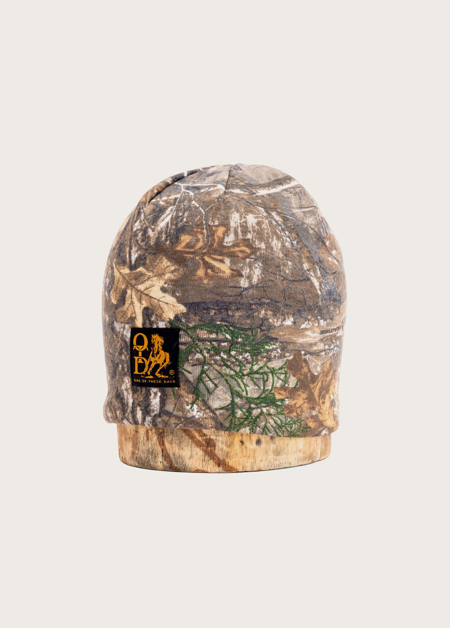 Square OTD Horse Woven Beanie | Camo
