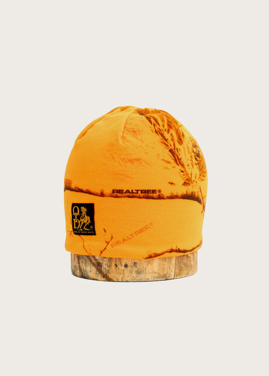 Square OTD Horse Woven Beanie | Orange