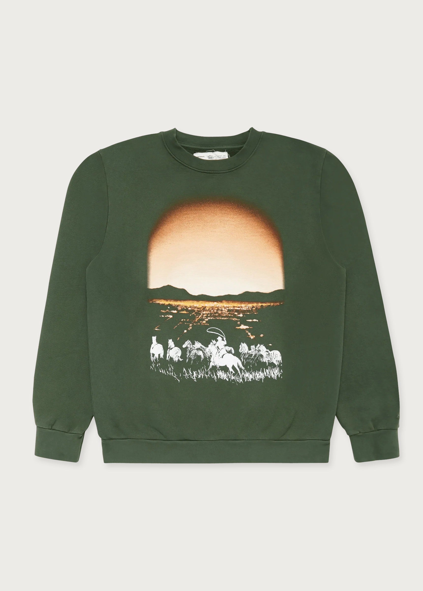 Beyond The Past Crewneck Sweatshirt | Green