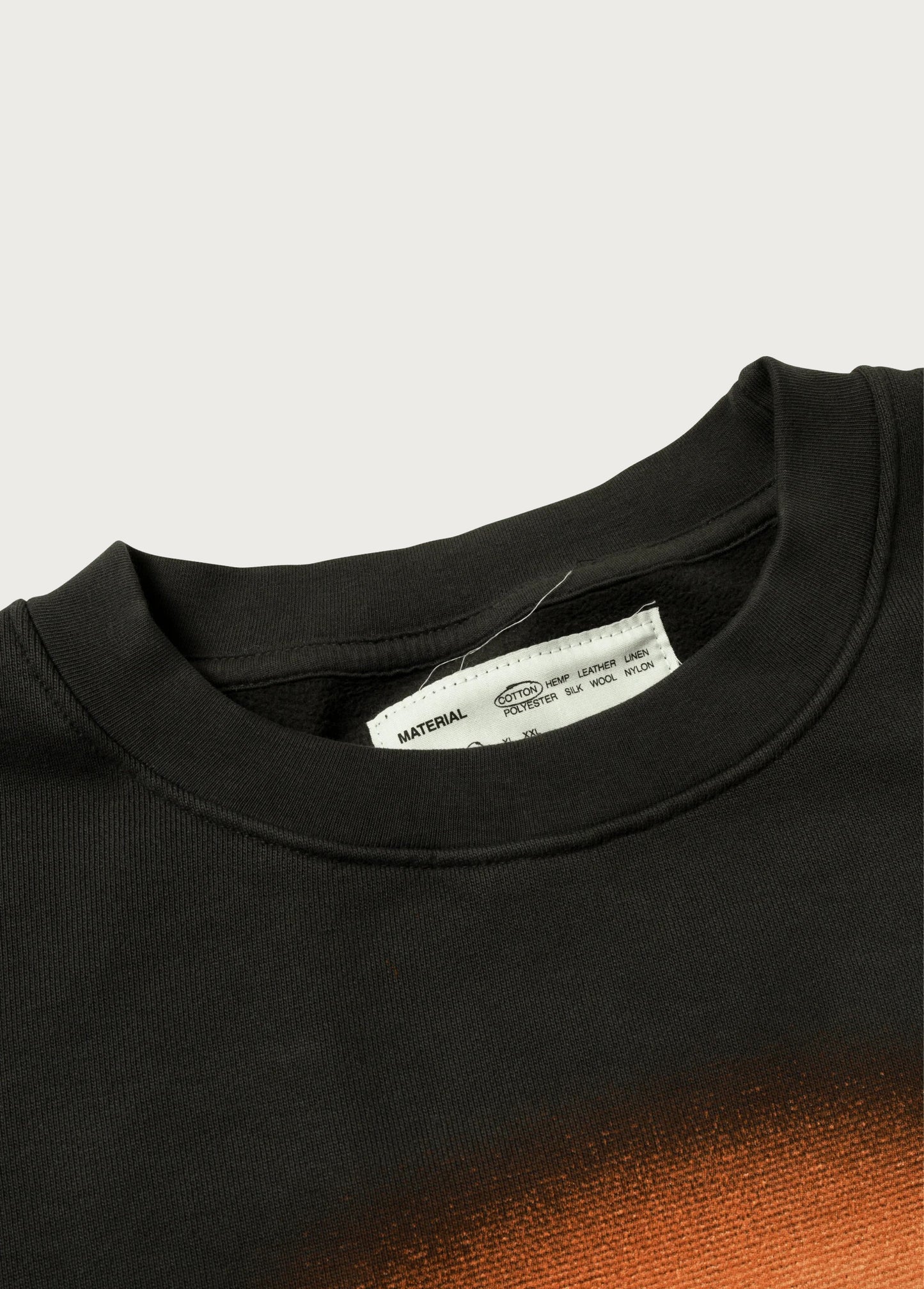 Beyond The Past Crewneck Sweatshirt | Washed Black