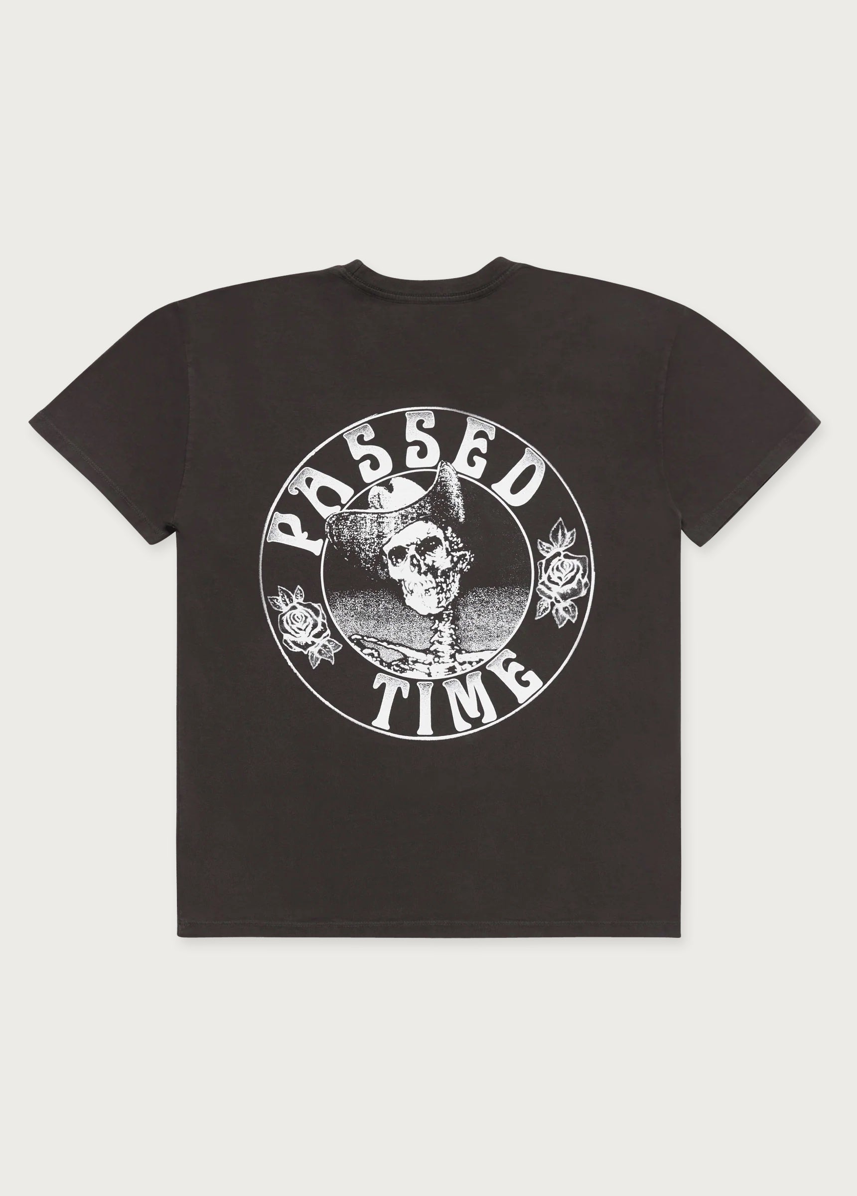 Passed Time Tee | Washed Black