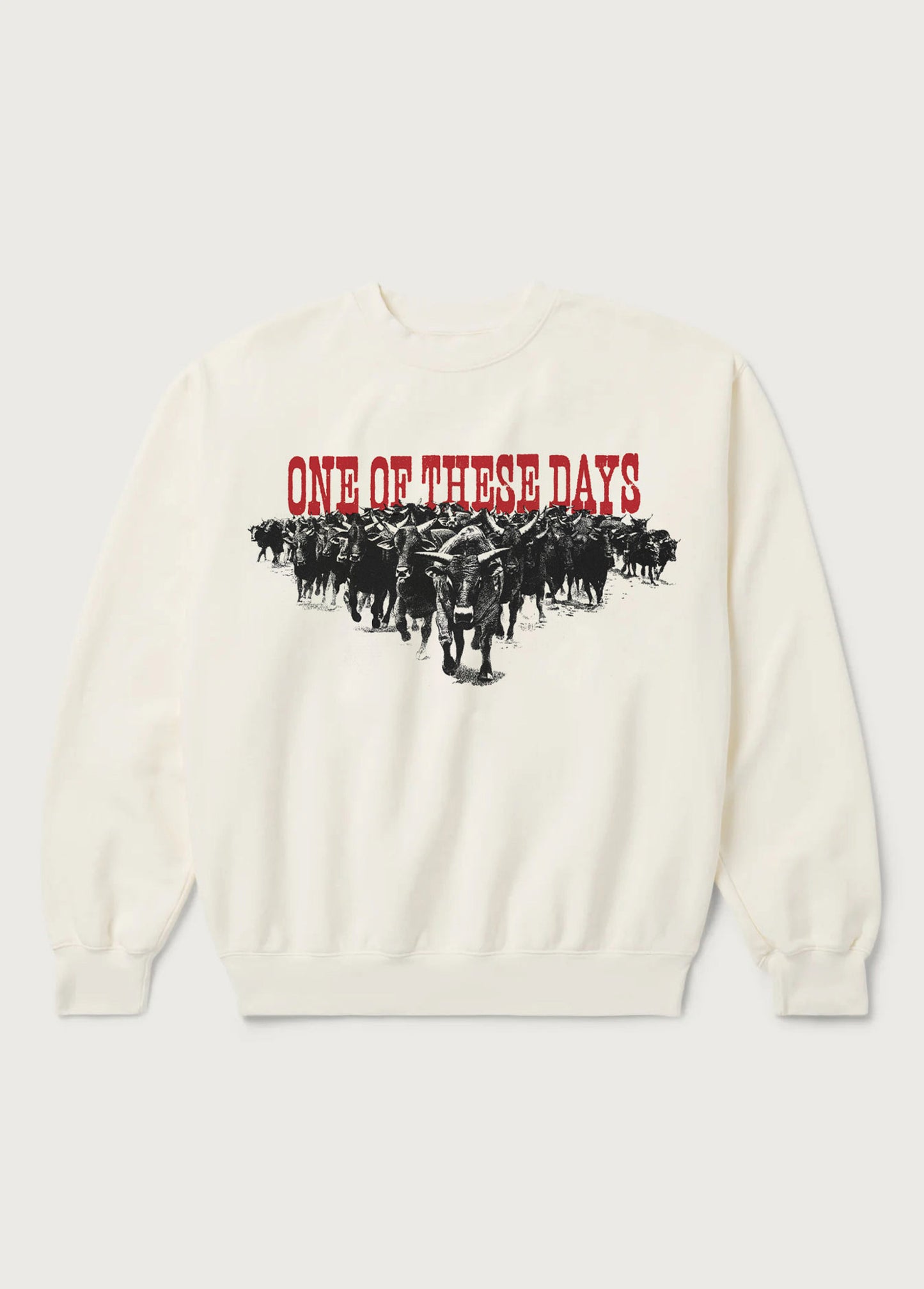 Stampede Crewneck | Bone