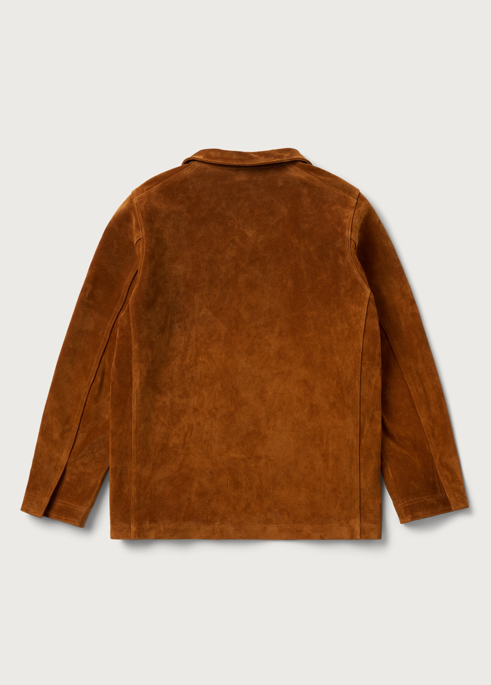 Suede Chore Jacket | Tobacco Suede