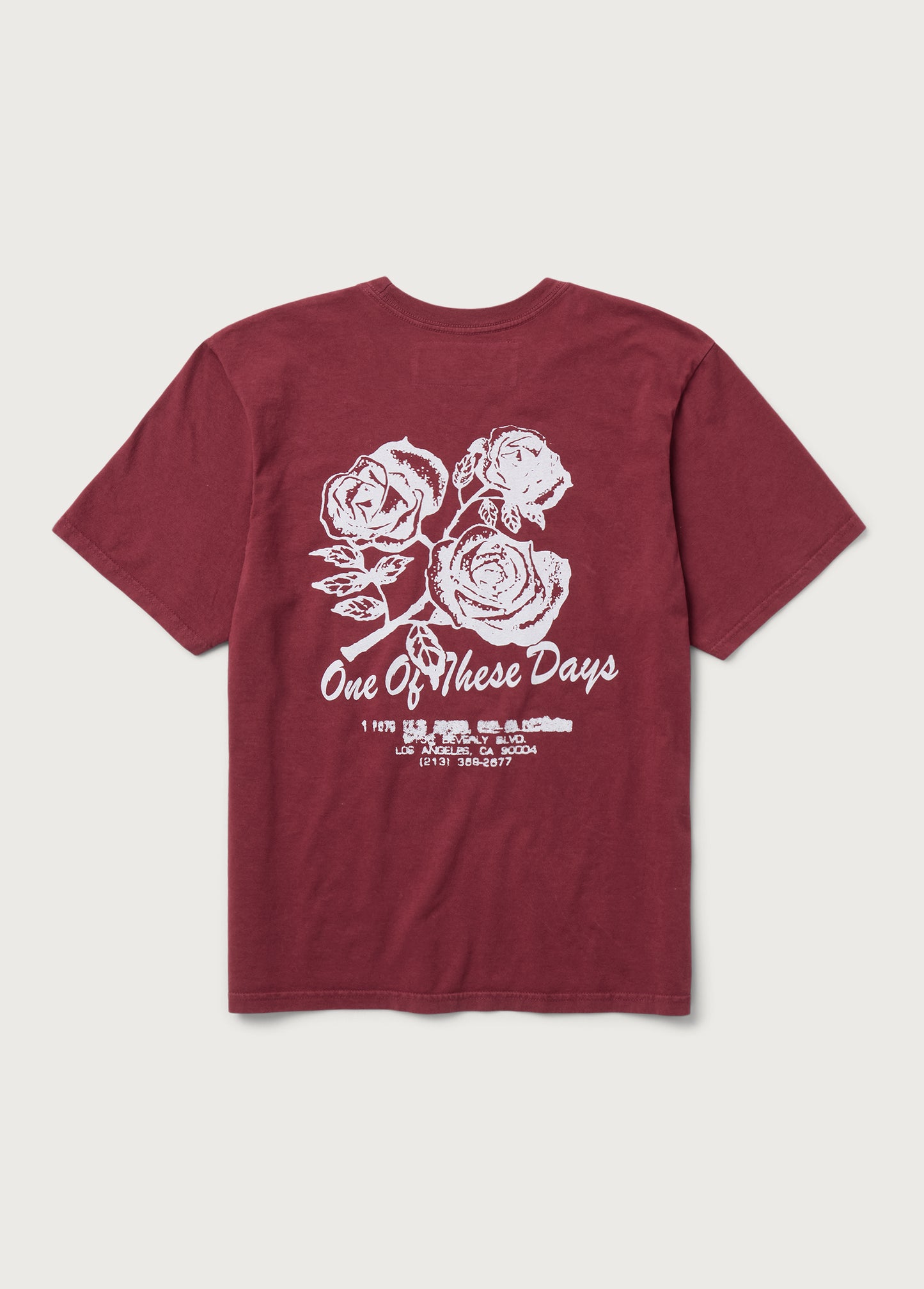 Sweet Jane Tee | Hard Washed Burgundy