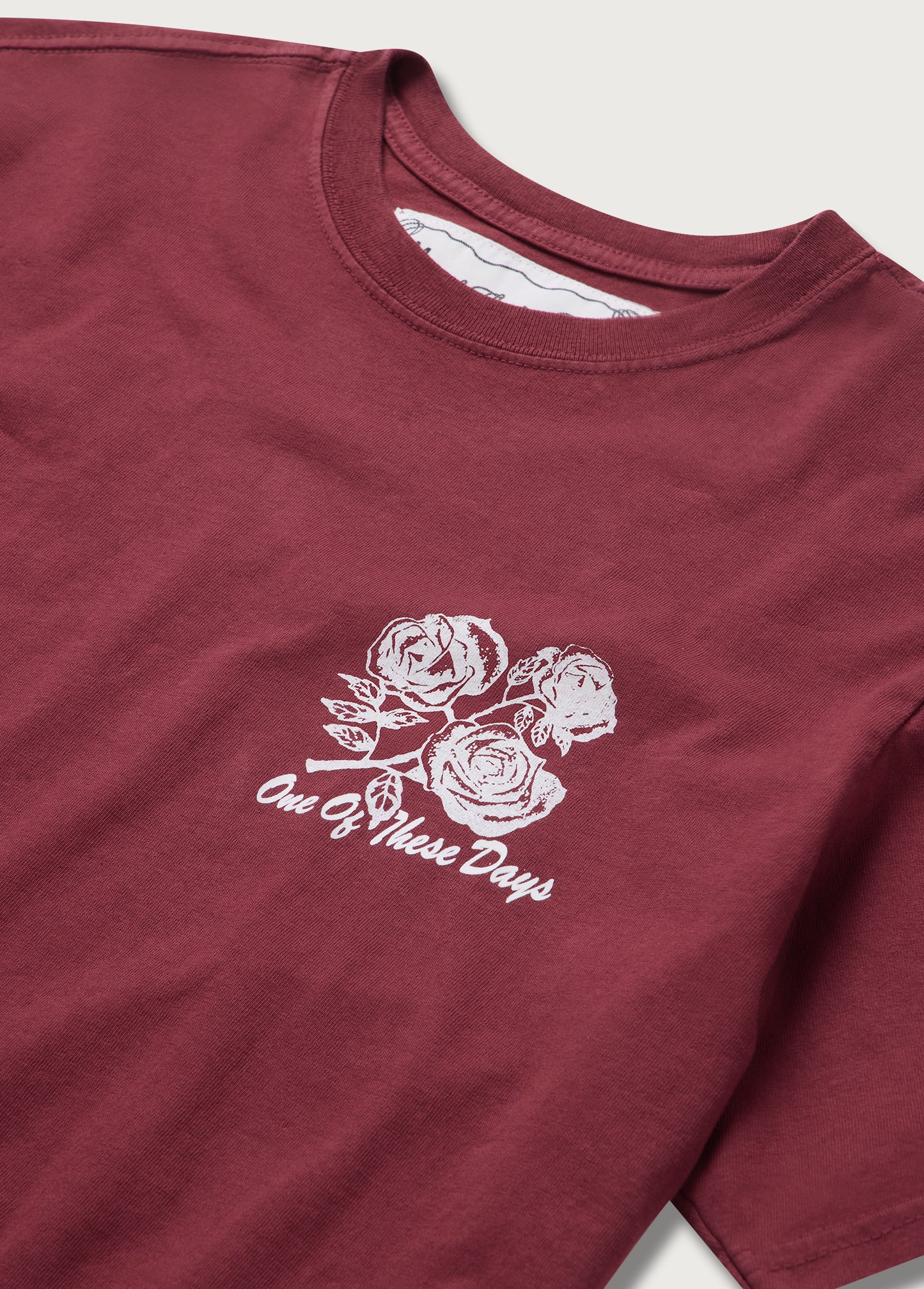 Sweet Jane Tee | Hard Washed Burgundy