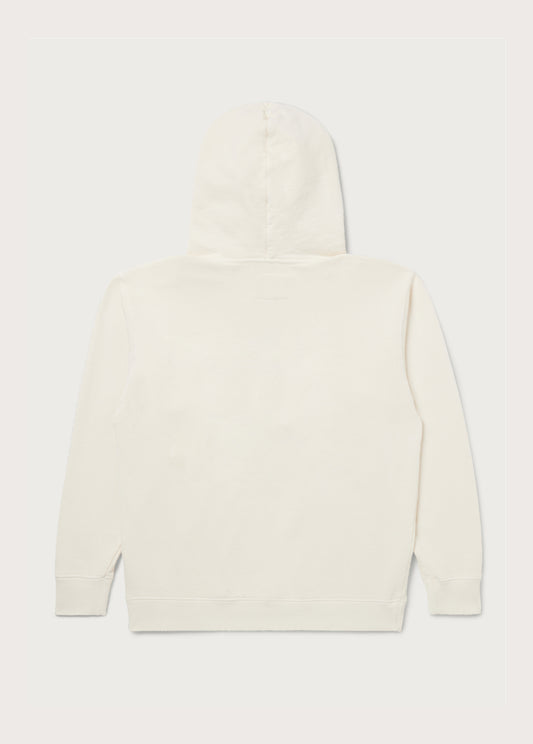 Team Logo Hooded Sweatshirt | Bone