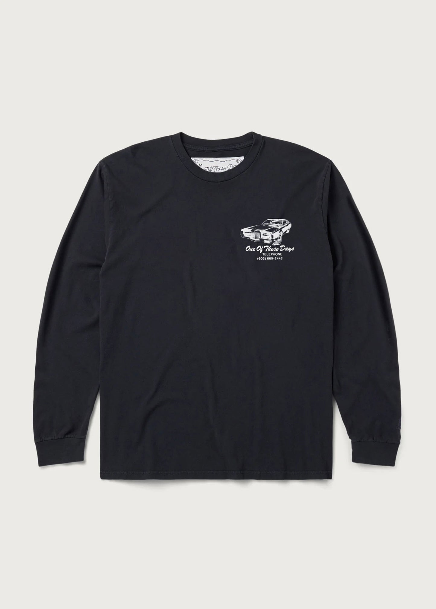 Tire Service Longsleeve | Washed Black