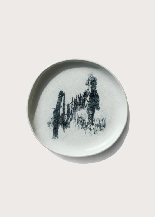 To Choose Between Tomorrow and Yesterday Ceramic Plate | One of These Days