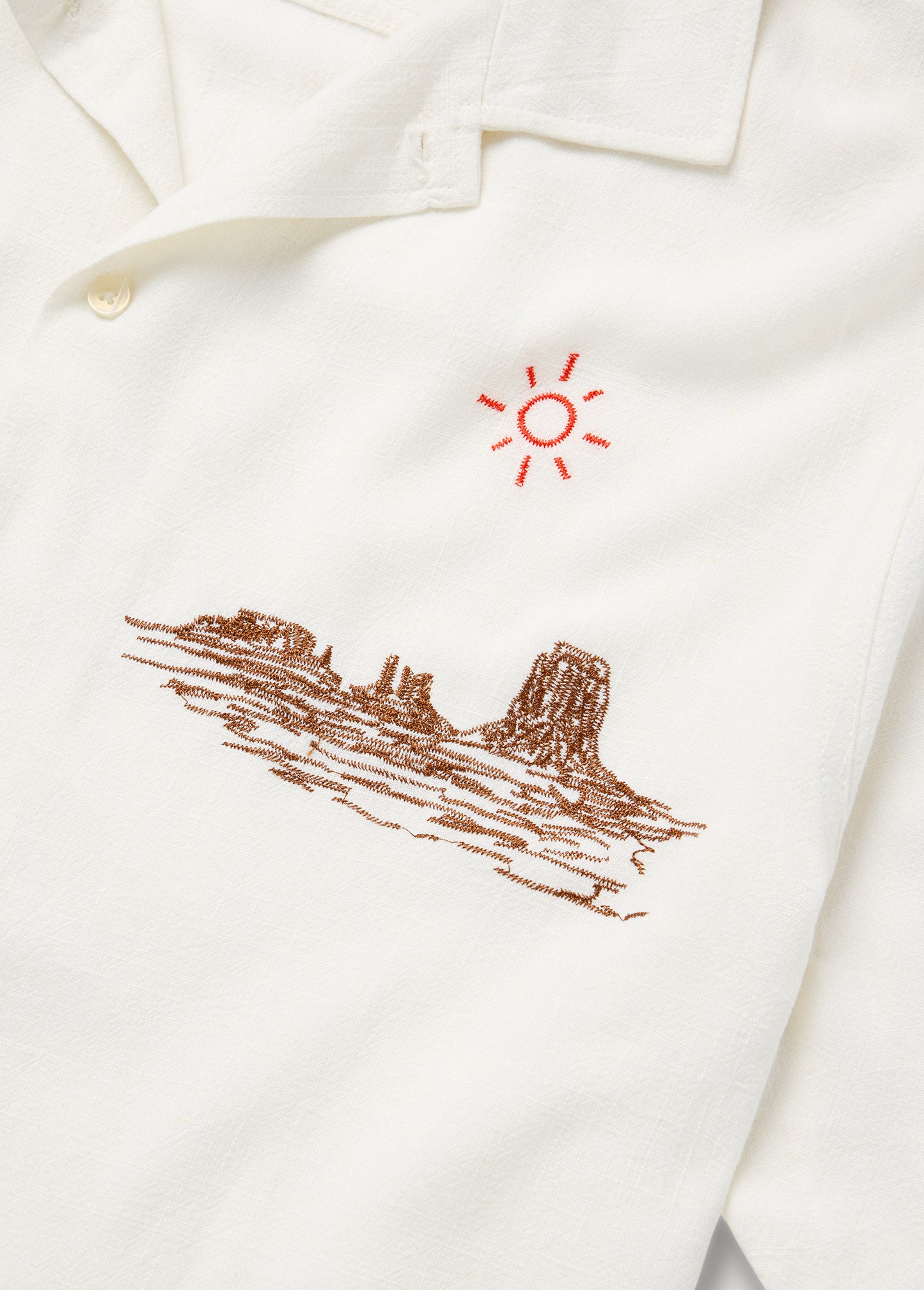 Tomorrow Has Already Spoken Camp Shirt | Bone