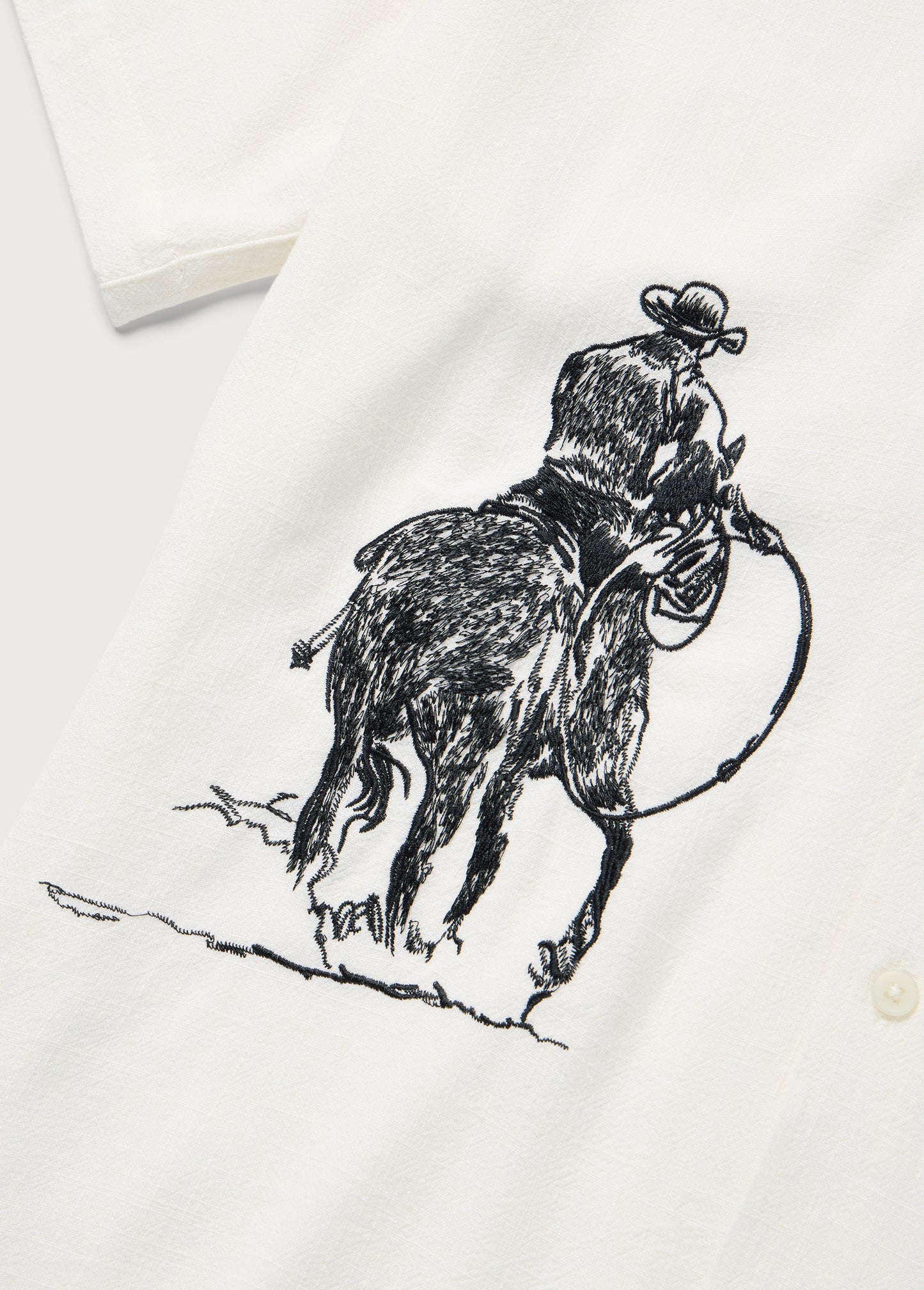 Tomorrow Has Already Spoken Camp Shirt | Bone