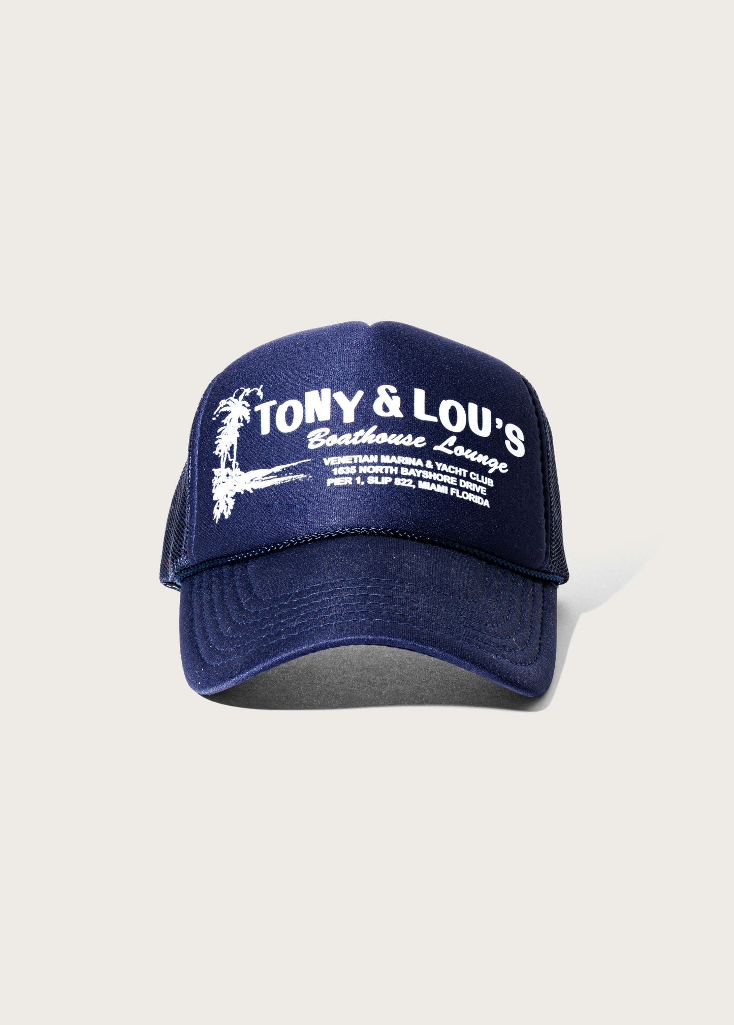 Tony & Lou's Trucker Hat | Navy