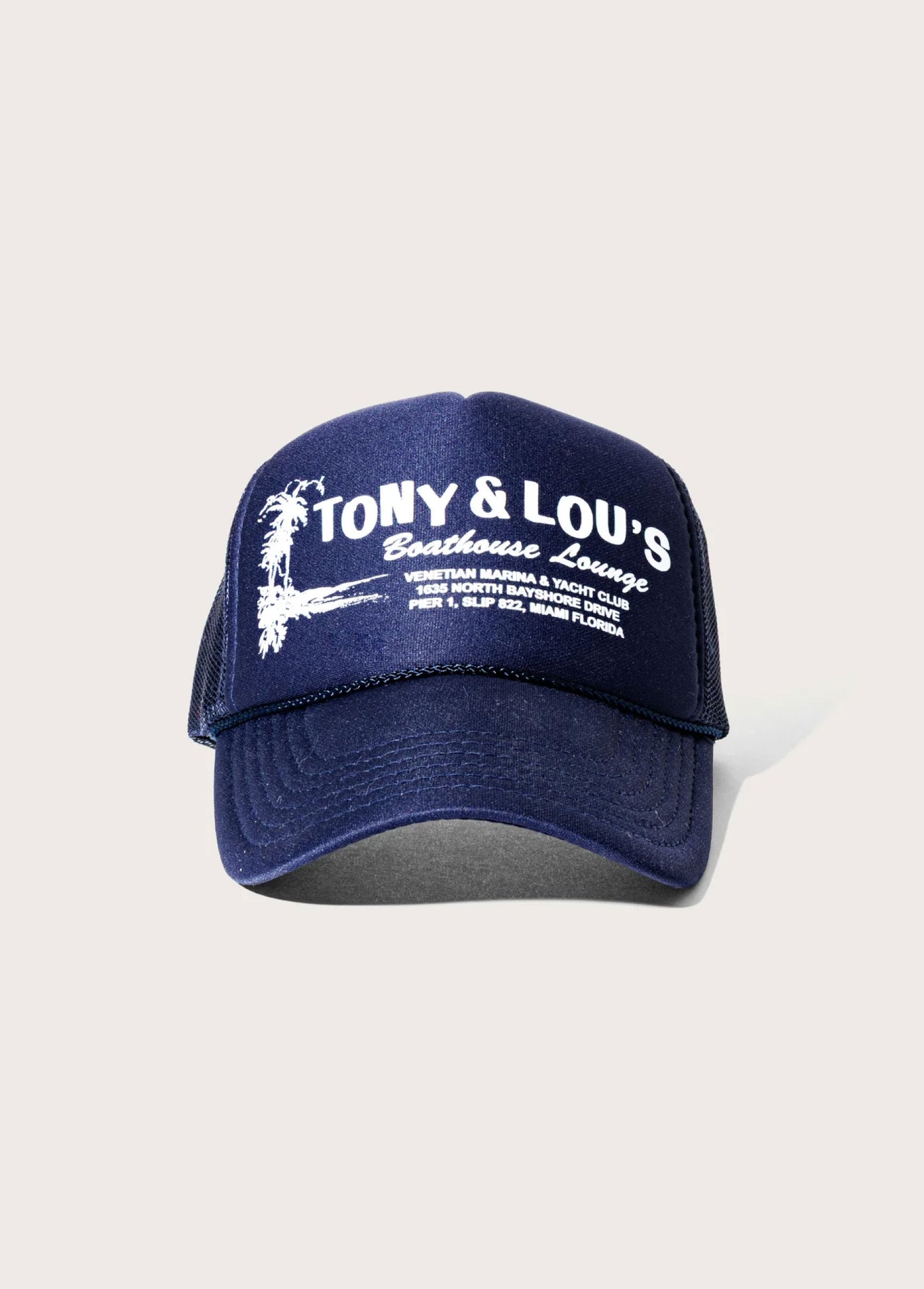 Tony & Lou's Trucker Hat | Navy