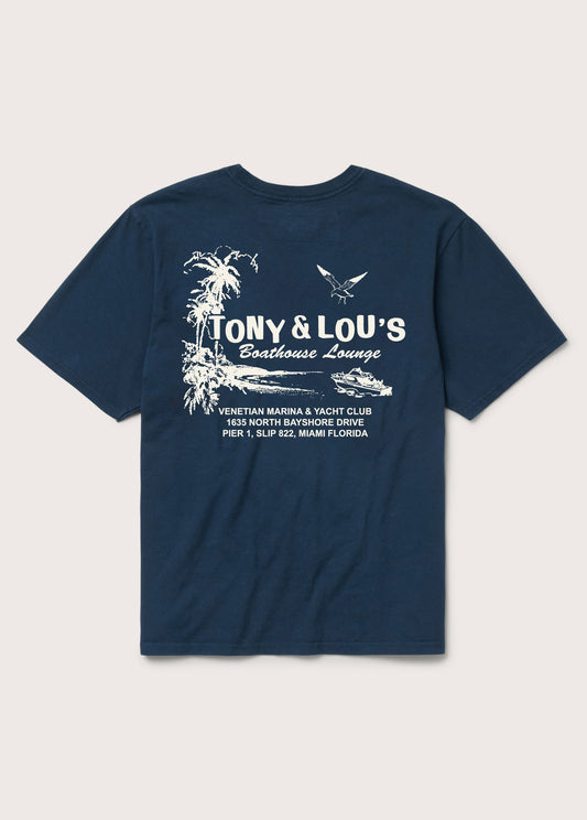 Tony & Lou's T-Shirt | Navy