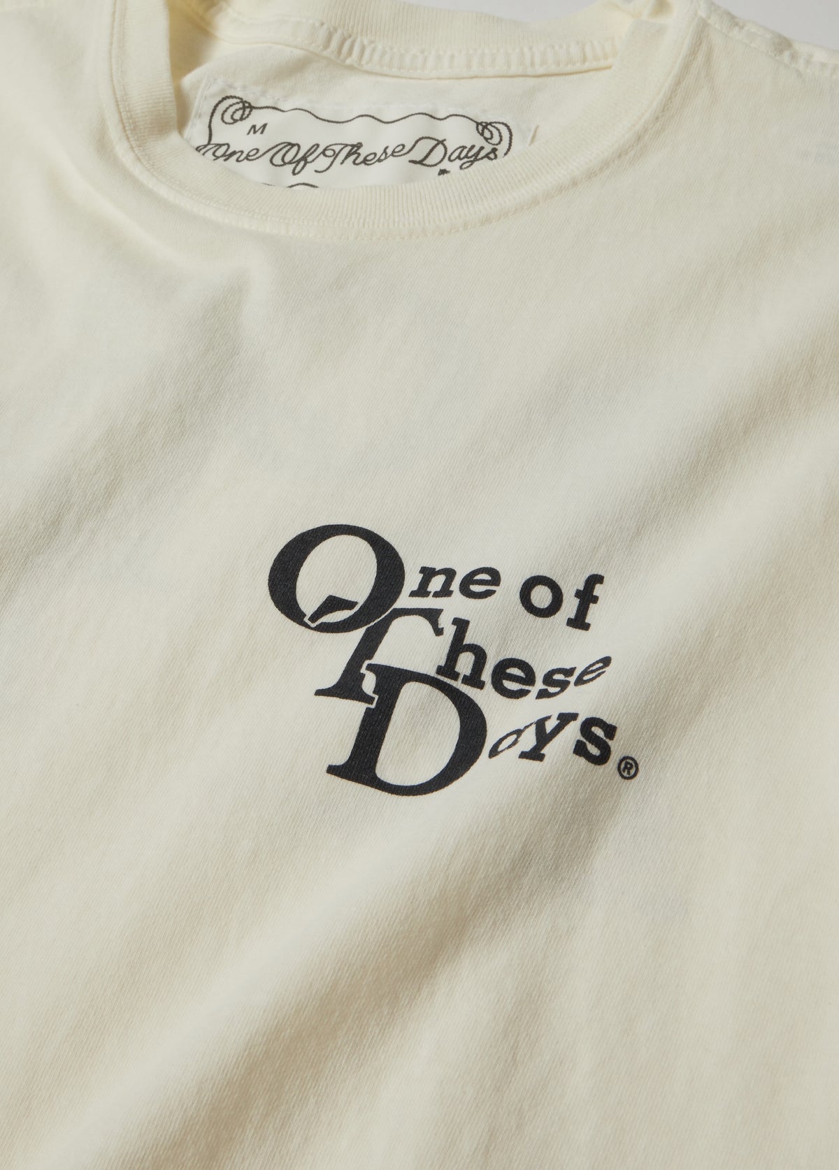 OTD Stacked Logo T-Shirt | Bone/Black