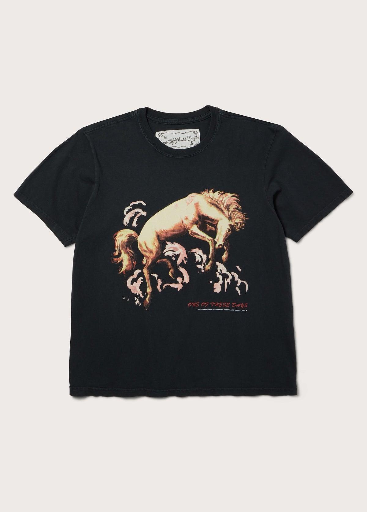 Don't Let Me Down T-Shirt | Washed Black