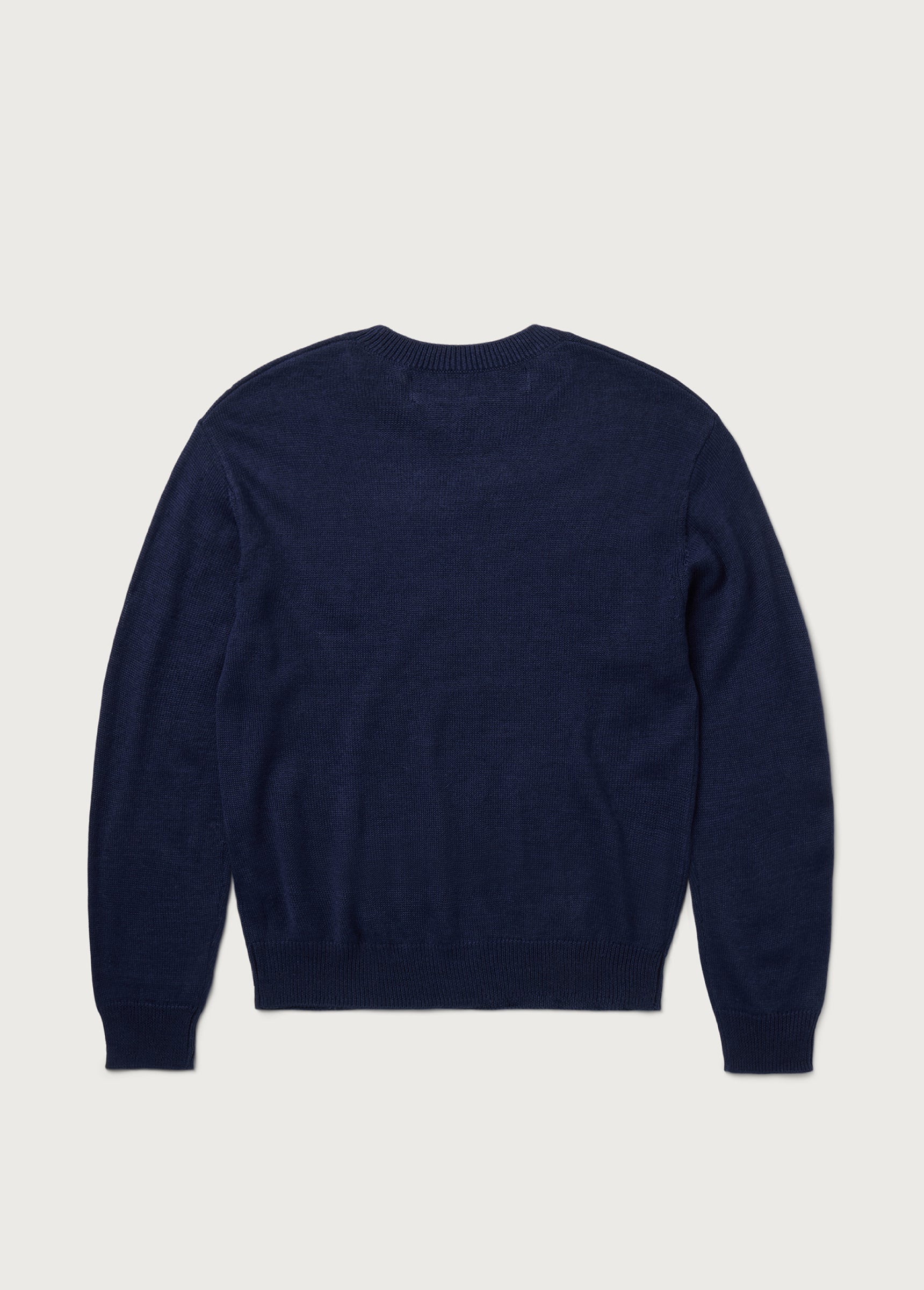 Running Horse Knit Sweater | Navy