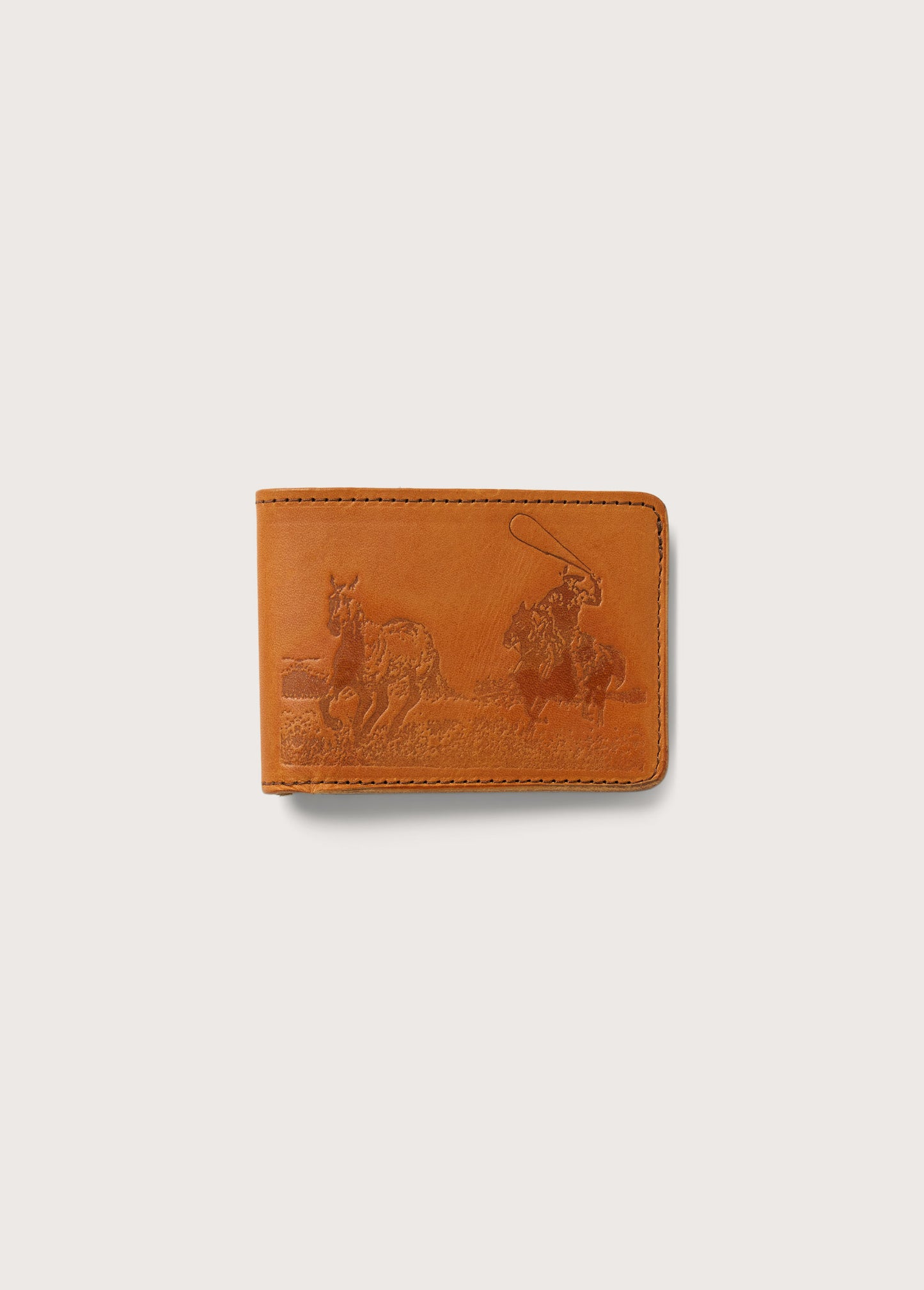Just For A Moment Leather Bi Fold Wallet USA | Tan