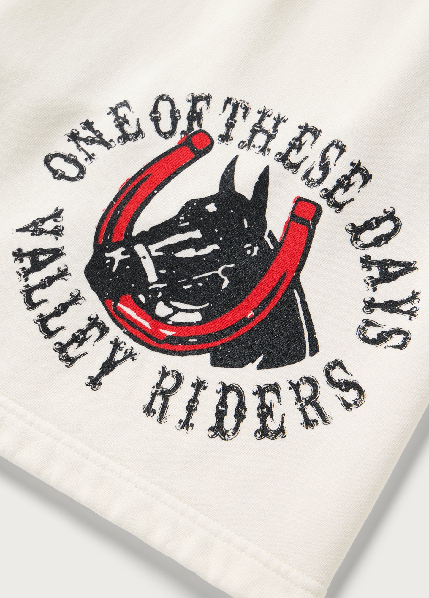Valley Riders Sweatshort | Bone