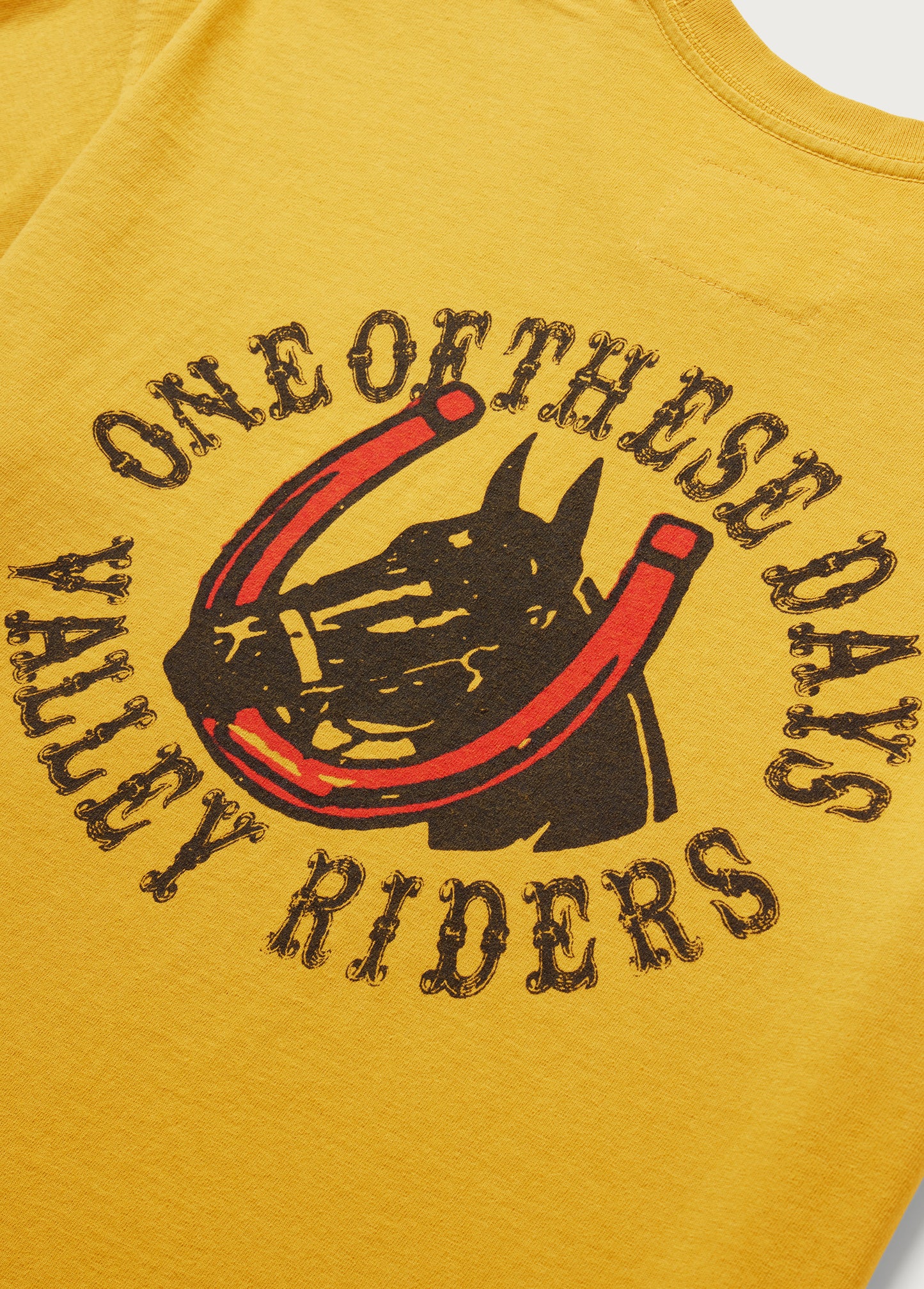 Valley Riders Tee | Sun Faded Yellow