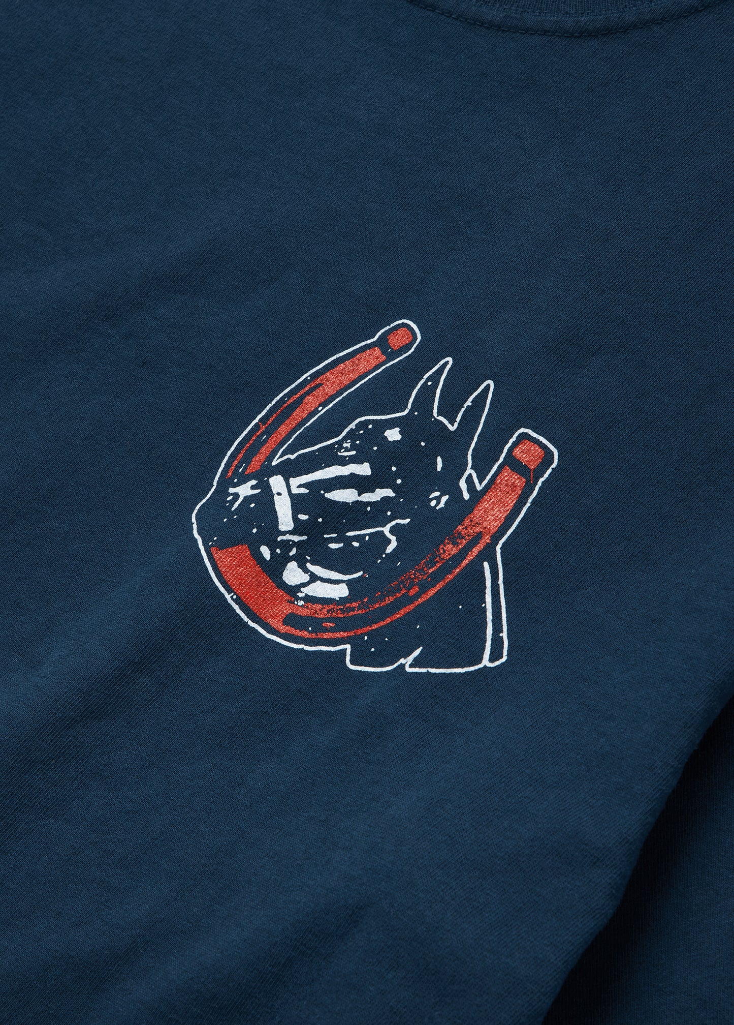 Valley Riders T-Shirt | Sun Faded Washed Navy