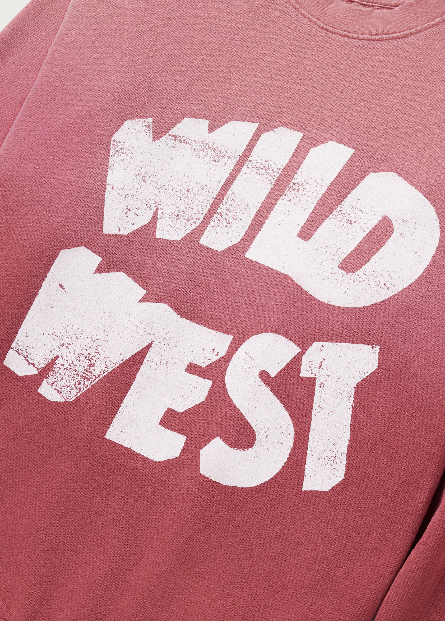 Wild West Crewneck Sweatshirt | Burgundy