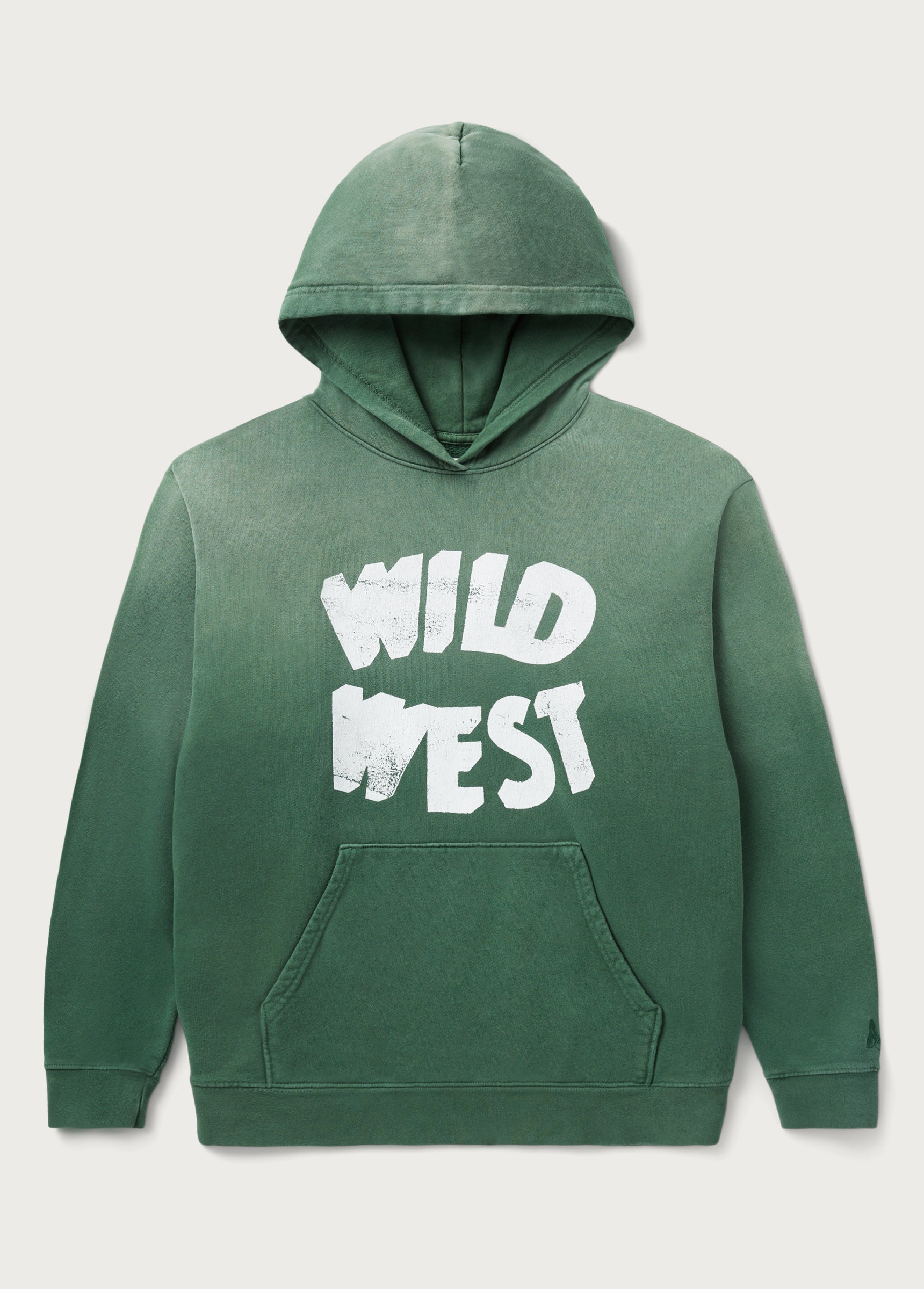 Wild West Hooded Sweatshirt | Forest Green