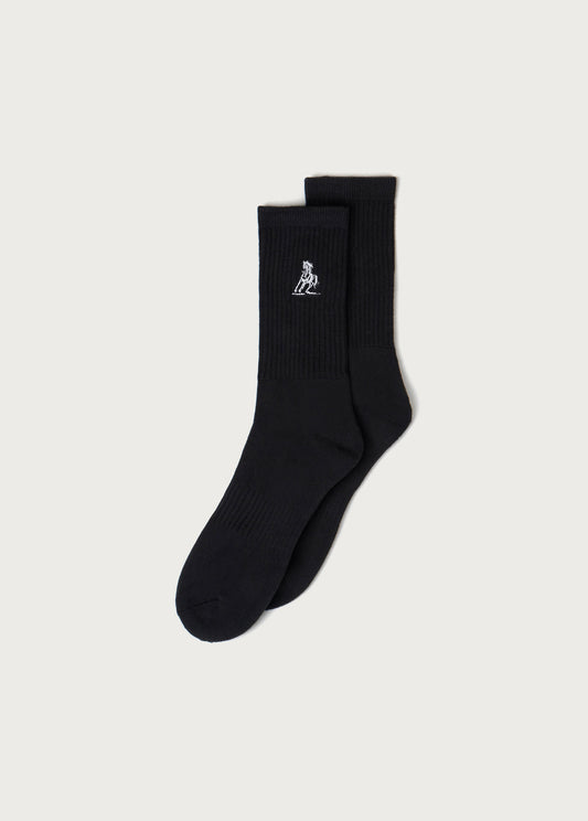 Xerox Running Horse Sock | Black