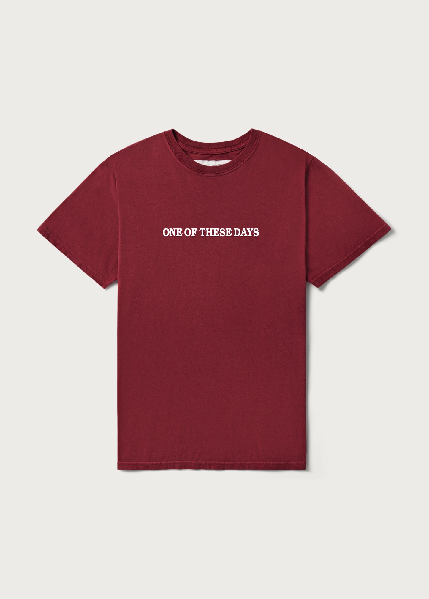 Xerox Running Horse Tee | Burgundy