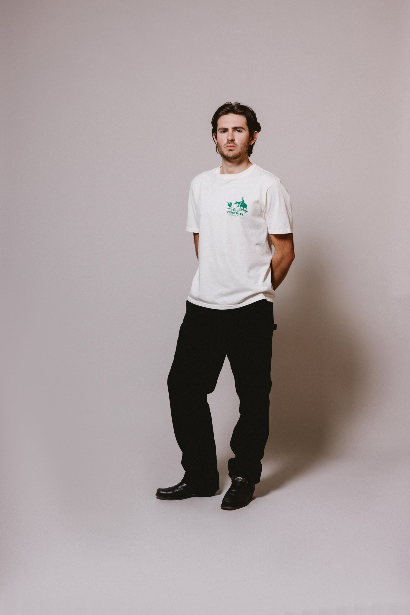Round Up T-Shirt | Bone
