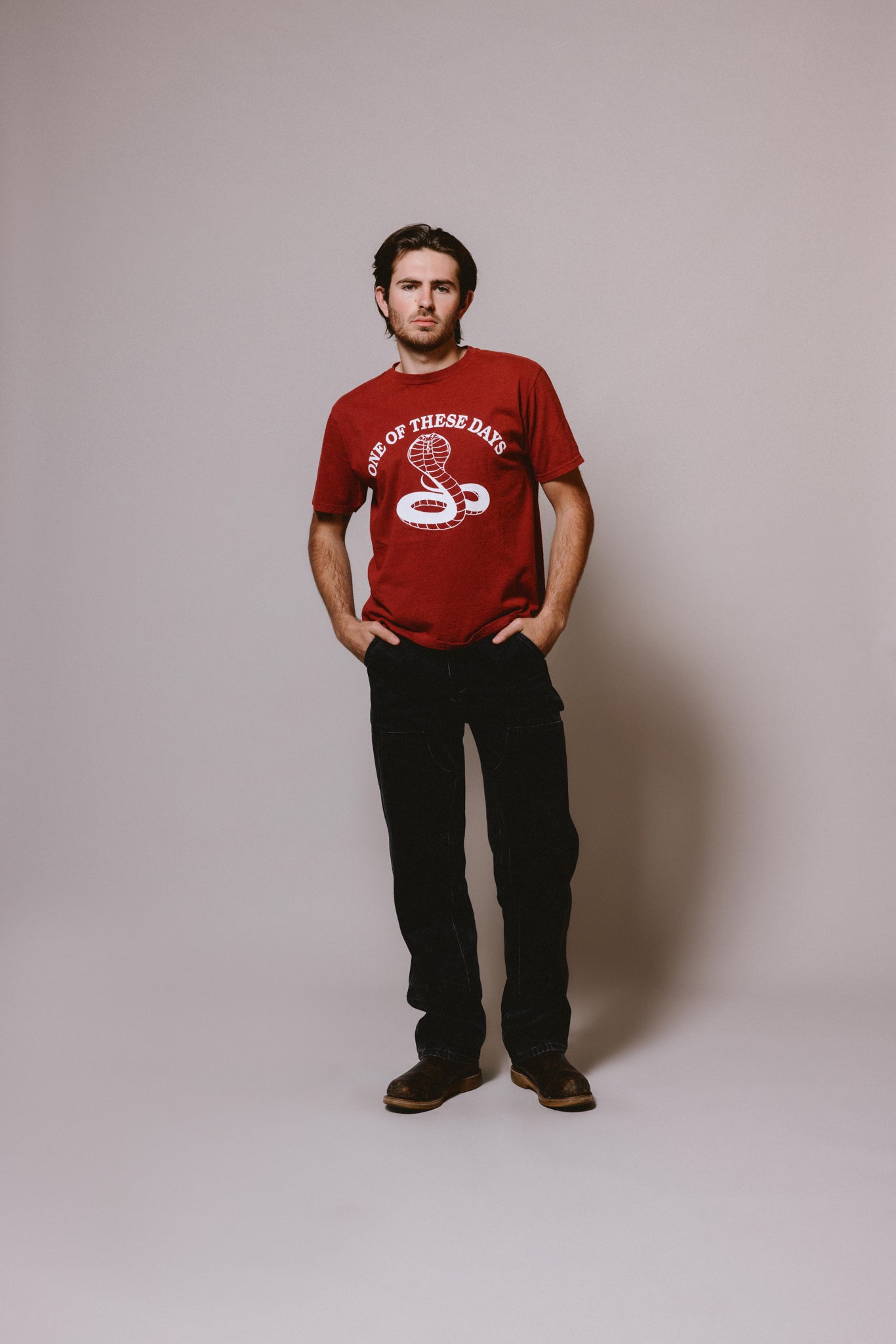 Cobra T-Shirt | Burgundy