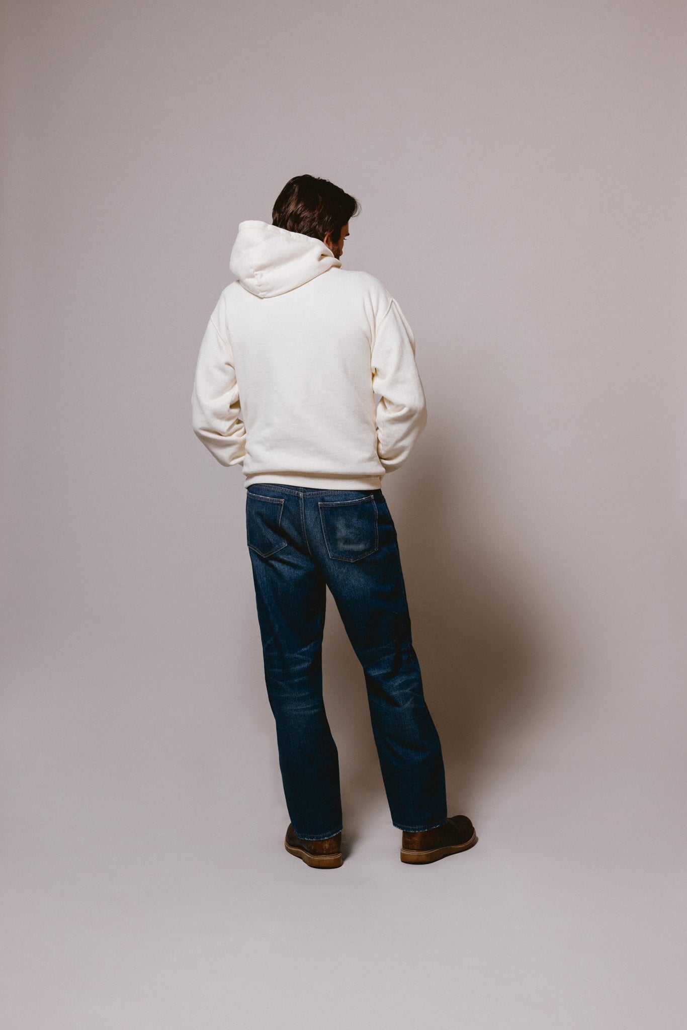 Drifting A Blue Hooded Sweatshirt | Bone