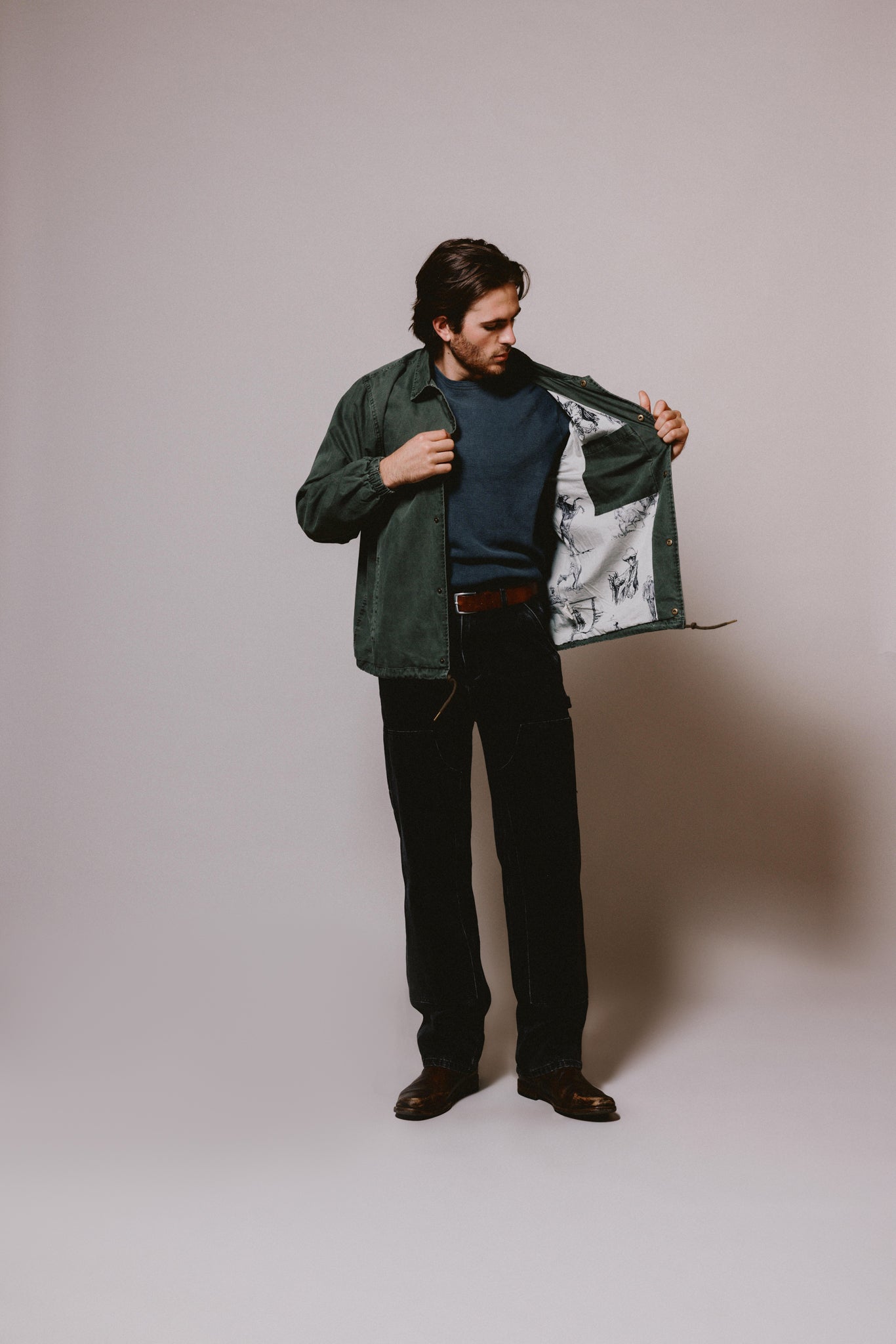 Coaches Jacket | Olive