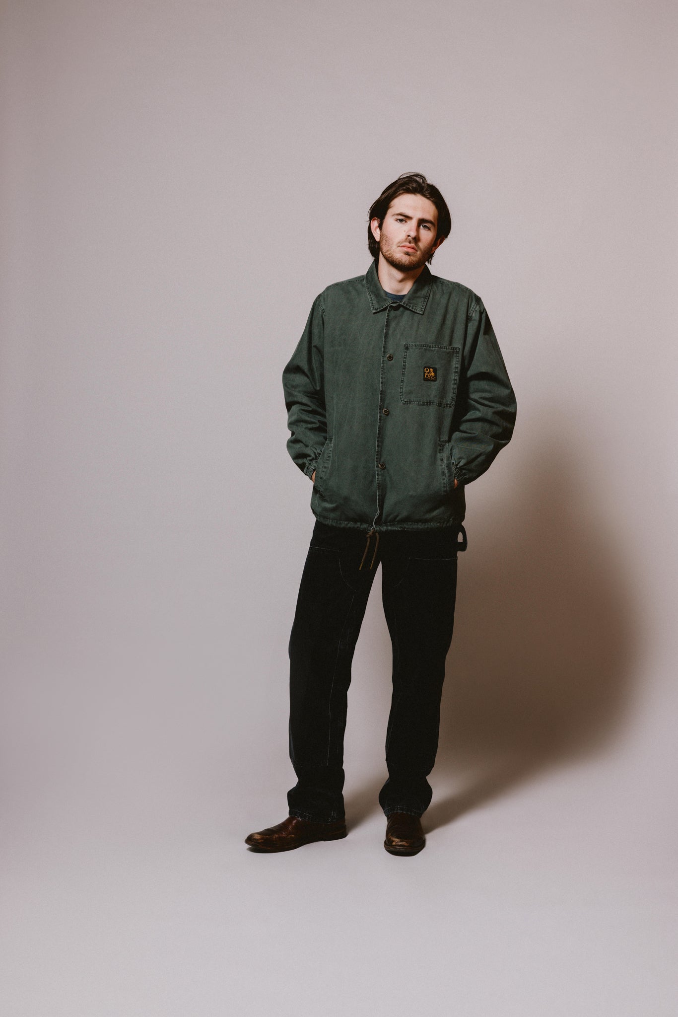 Coaches Jacket | Olive