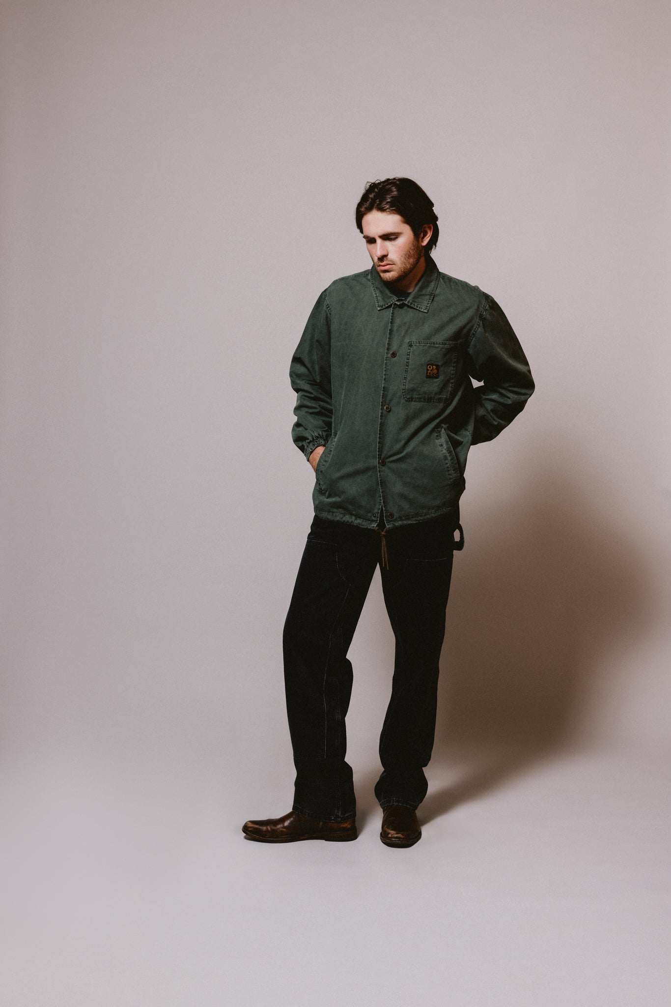 Coaches Jacket | Olive