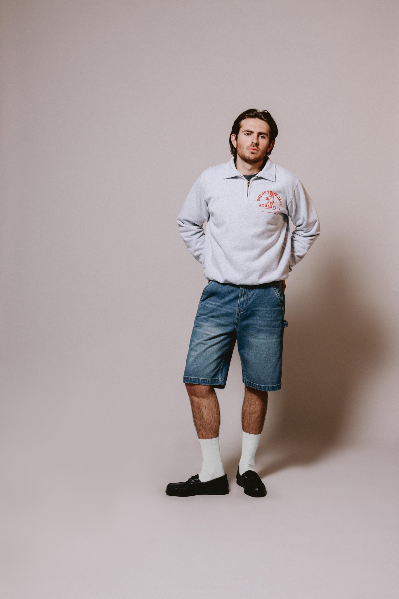 Denim Painter Shorts | Indigo