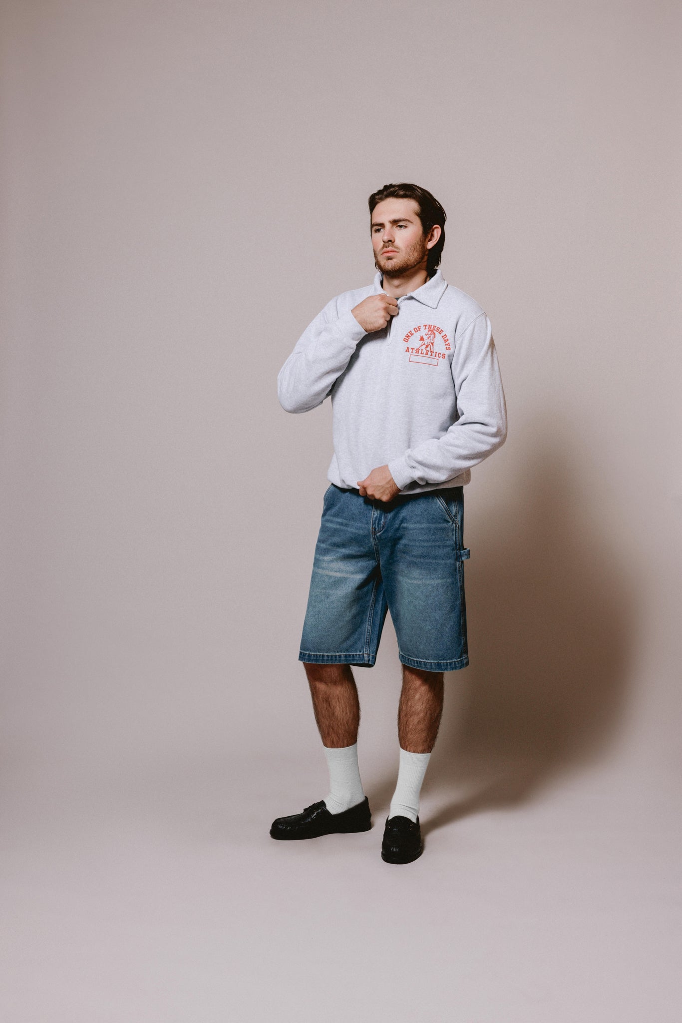 Denim Painter Shorts | Indigo