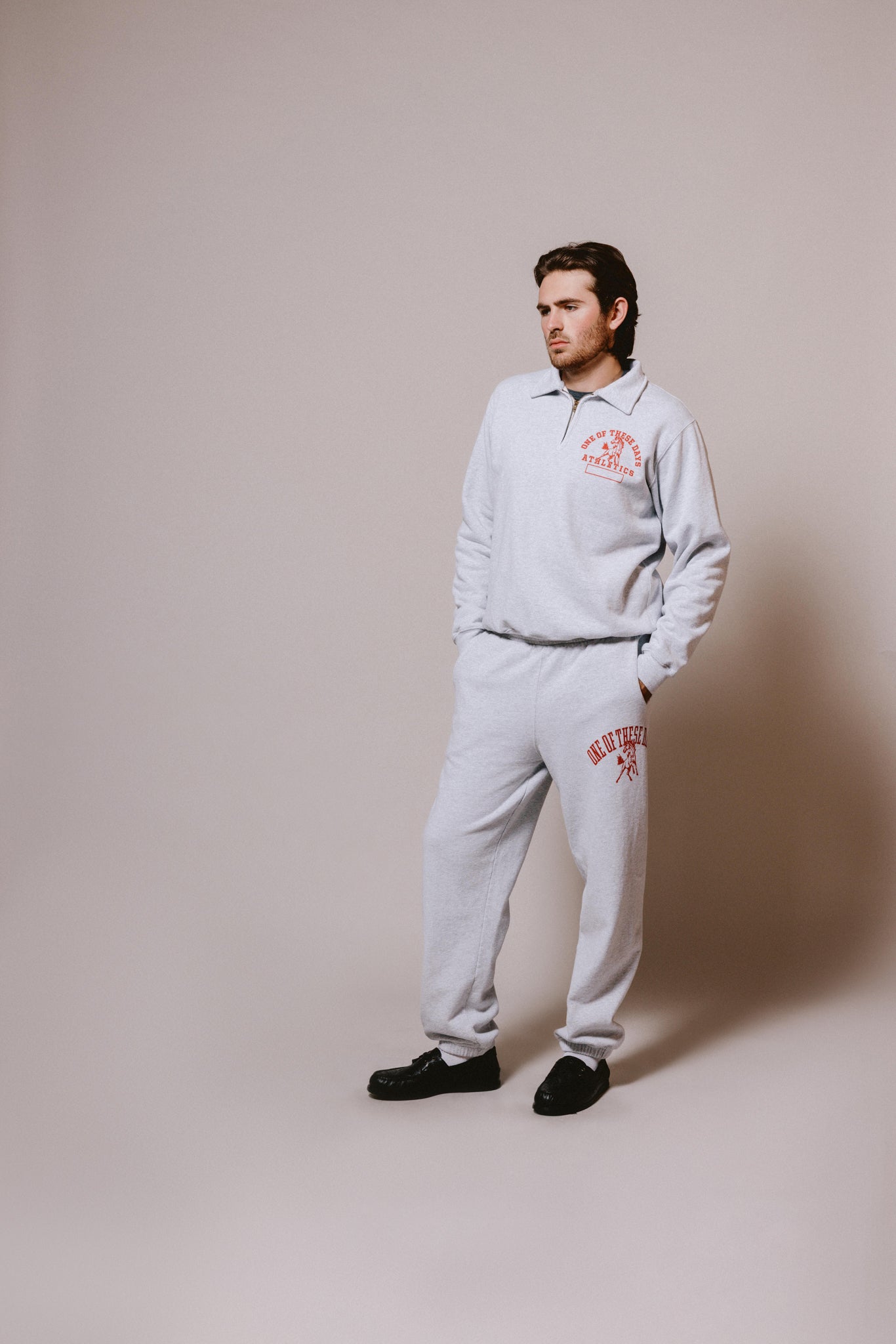 Mustang Athletics Sweatpant | Heather Grey