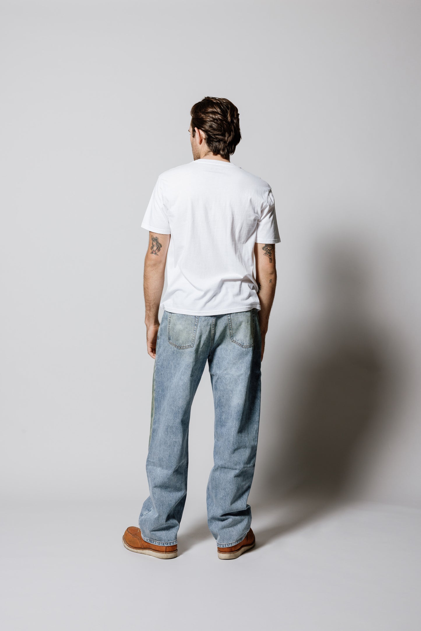 All Over Print Straight Leg Jeans | Indigo